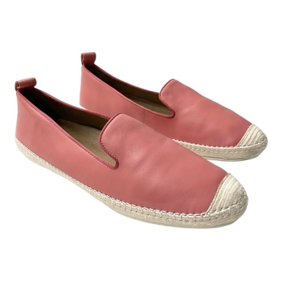 Blondo Shoes - BLONDO Bella Waterproof Pink Leather Flat Espadrille Slip On Casual Sneaker Shoe